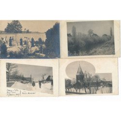 CESSAY SUR TILLE : jeu croquet (8cpa) - tres bon etat