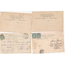 CESSAY SUR TILLE : jeu croquet (8cpa) - tres bon etat