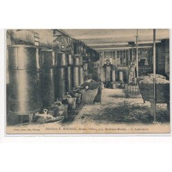 BORDEAUX : distillerie e. roussie avenue thiers 323, le laboratoire - tetat