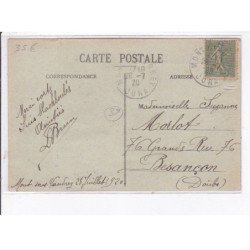 MONT-SOUS-VAUDREY: la gare - très bon état