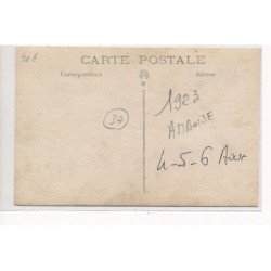 AMBOISE : grande fete de l'horticulture, zeppelin, velos, personnages - tres bon etat