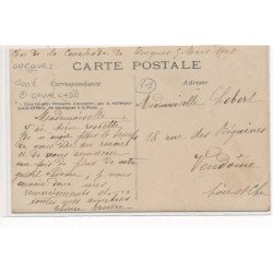 OUCQUES : cavalcade, attelage - tres bon etat