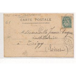 LES CHOUX-DAMPIERRE : entrée du village - tres bon etat