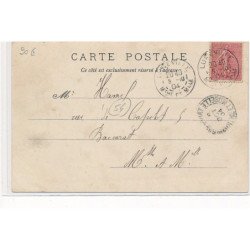 LUNEVILLE : incendie de la fabrique de jouets villard wrill et cie