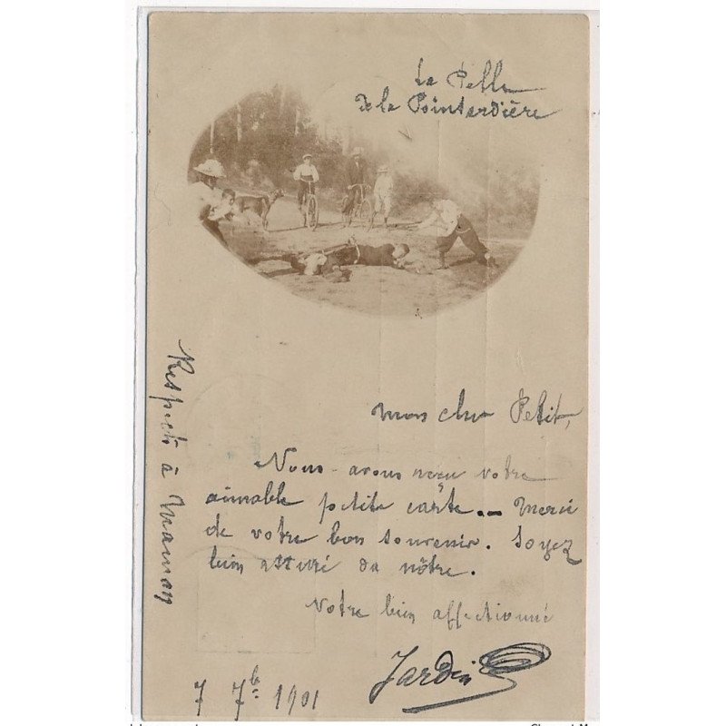 ORNE : accident de vélo (fantaisie) - tres bon etat