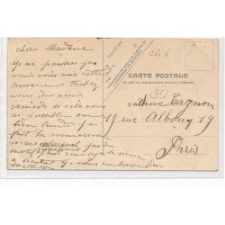 PARIS : les petits metiers de paris, marchand de fleurs, le fleuriste ambulant - tres bon etat