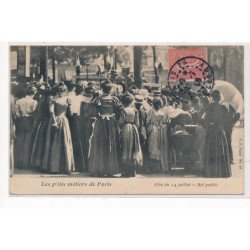 PARIS : les petits metiers de paris, fete du 14 juillet, bal public - tres bon etat