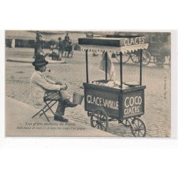 PARIS : les petits metiers de paris, marchand de coco, a tous les coups l'on gagne - tres bon etat