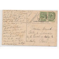 PARIS : les petits metiers de paris, fete du 14 juillet, une rue de paris - tres bon etat