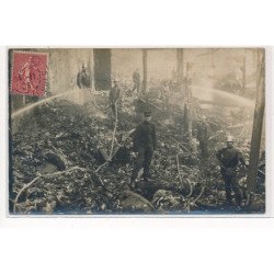 PARIS : pompiers, rue marcadet - tres bon etat