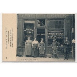 PARIS : coutellerie, maison e.jeunet 4 rue de montenotte (a coté du port du havre)(Bloch et Hallary) - tres bon etat