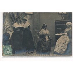 AVIGNON (?) : femmes, couture, lecture, écriture -  etat (rouille au dos)