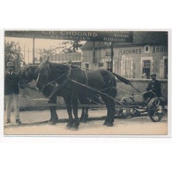 AUXERRE : maison fondée en 1810 tannerie corroirie fabrique de harnais, Bachelet et Geoffroy - tres bon etat