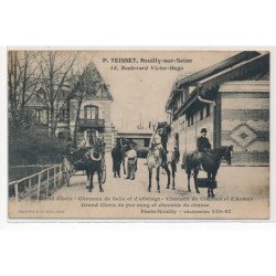 NEUILLY sur SEINE : grand choix, chevaux de selle et d'attelage, chevaux de courses et d'armes - tres bon etat