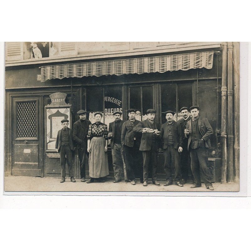 PARIS : restaurant, Gabert, personnages - etat
