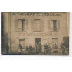 ARGENTEUIL : au chevalier du pied blanc, vins restaurant liqueurs, Leon Van-de-Wielle - etat