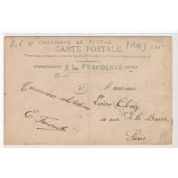PARIS : marchand de tissus, a la providence - tres bon etat