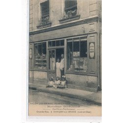 SAVIGNY-sur-BRAYE : salon pour dames parfumerie papeterie bijouterie monsieur Dorizon - tres bon etat