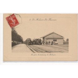 SAINT-HILAIRE-SAINT-MESMIN : la gare du tramway de sologne - tres bon etat