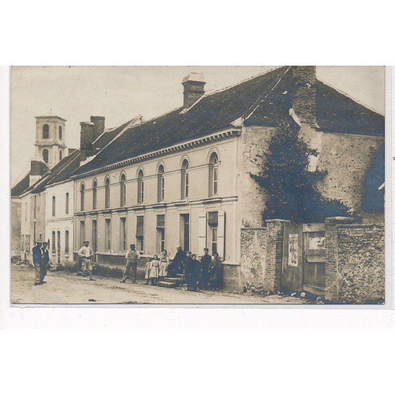 IGNY-le-JARD : eglise, rue - tres bon etat