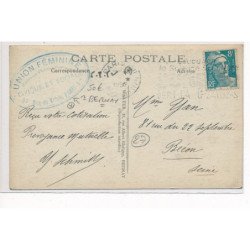 Beumesnil : union feminine civique et social, rassemblement pres d'un petit etang - tres bon etat