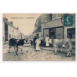 OUARVILLE : la boucherie - tres bon etat