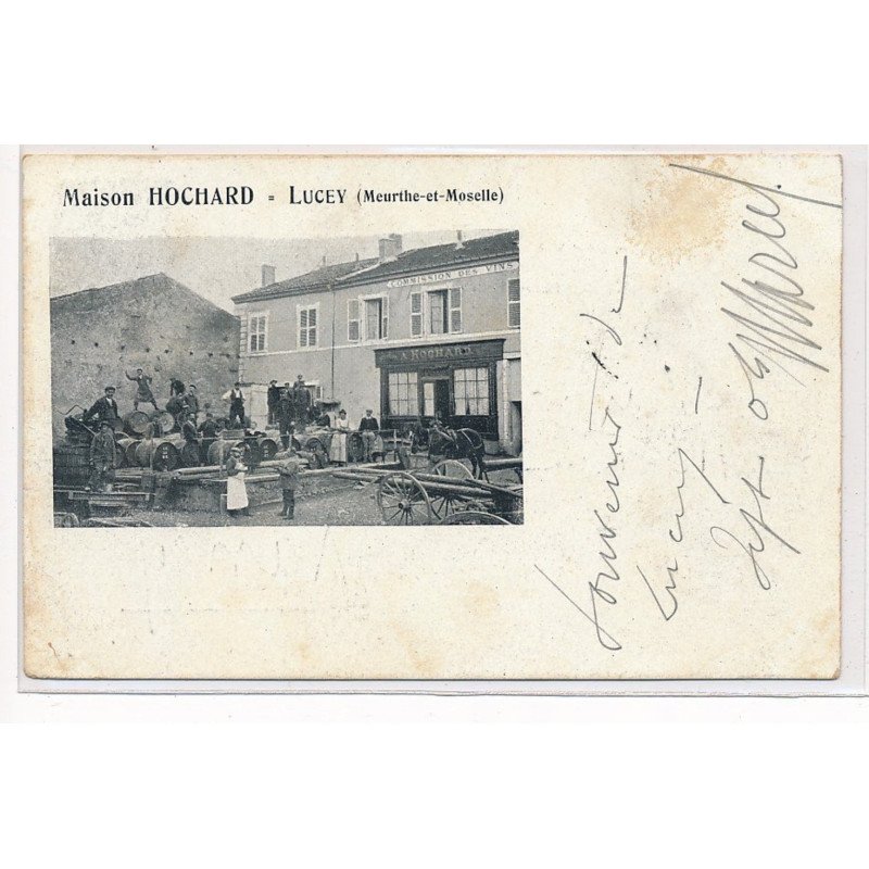 LUCEY : marchand de vins, maison Hochard - tres bon etat