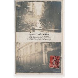 PARIS : la rue du bac 30 janvier 1910, inondation - etat