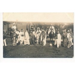 NIEVRE ? : , indo-africaine, fete (6 cpa trouvées dans un album avec beaucoup de cpa de la Nievre) - tres bon etat