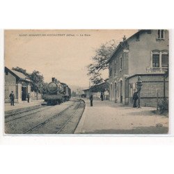 SAINT-BONNET-de-ROCHEFORT : la gare - etat