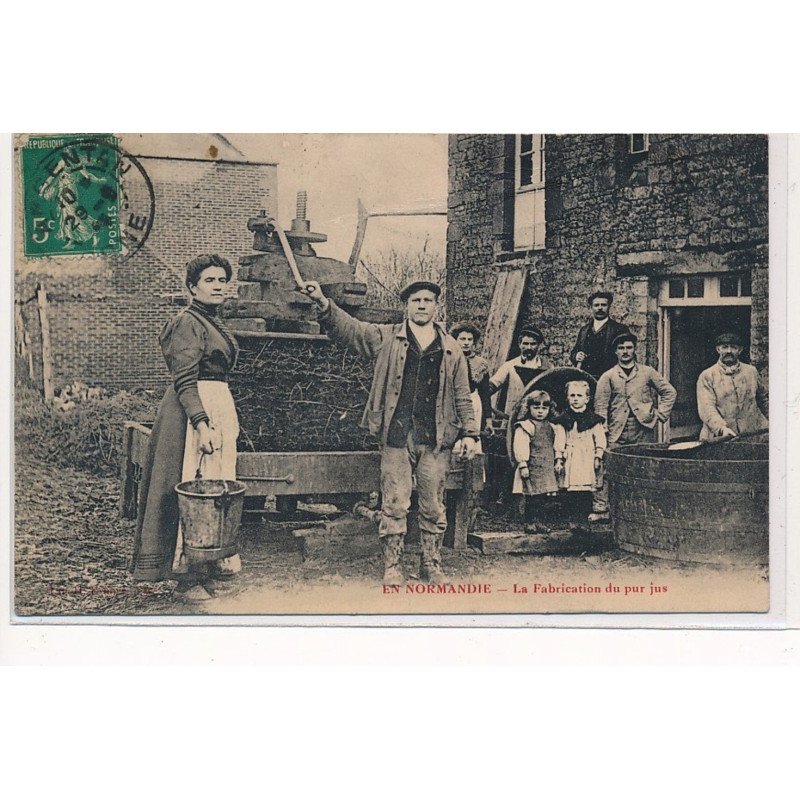 ORNE : pressoir, la fabrication du pur jus - etat