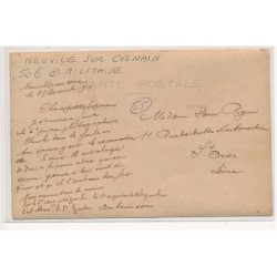 NEUVILLE sur ORNAIN : militaire - tres bon etat