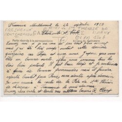 FRESNEAUX MONTCHEVREUIL : fete de ste-therese de lisieux (3CPA) - tres bon etat