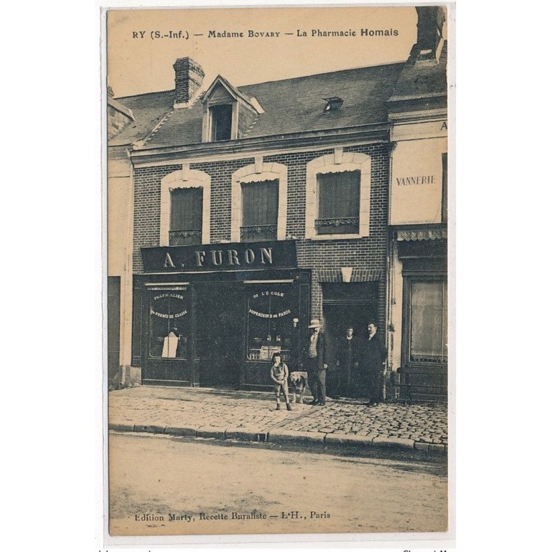 RY : madame bovary, la pharmacie homais, A. Furon - tres bon etat