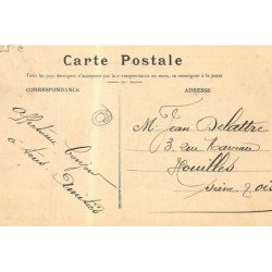 LEVREZY : le barrage et l'ecluse à gauche la manufacture ardennaise force hydraulique 400 chevaux - tres bon etat