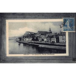 CHARLEMONT : les quais et le port - tres bon etat