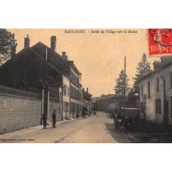 RAUCOURT : sortie du village vers la besace - tres bon etat