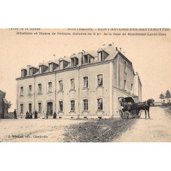MONTHERME - SAINT-ANTOINE-des-HAUTS-BUTTE : hotellerie et maison de retraite - tres bon etat