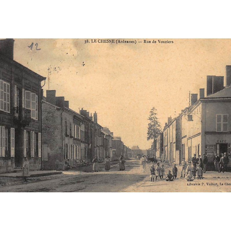 LE CHESNE : rue de vouziers - etat