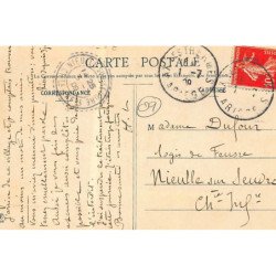 ORGEIX : le village, attelages - tres bon etat