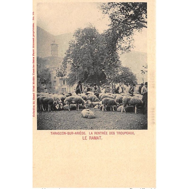 TARASCON-sur-ARIEGE : la rentrée des troupeaux le ramat - tres bon etat