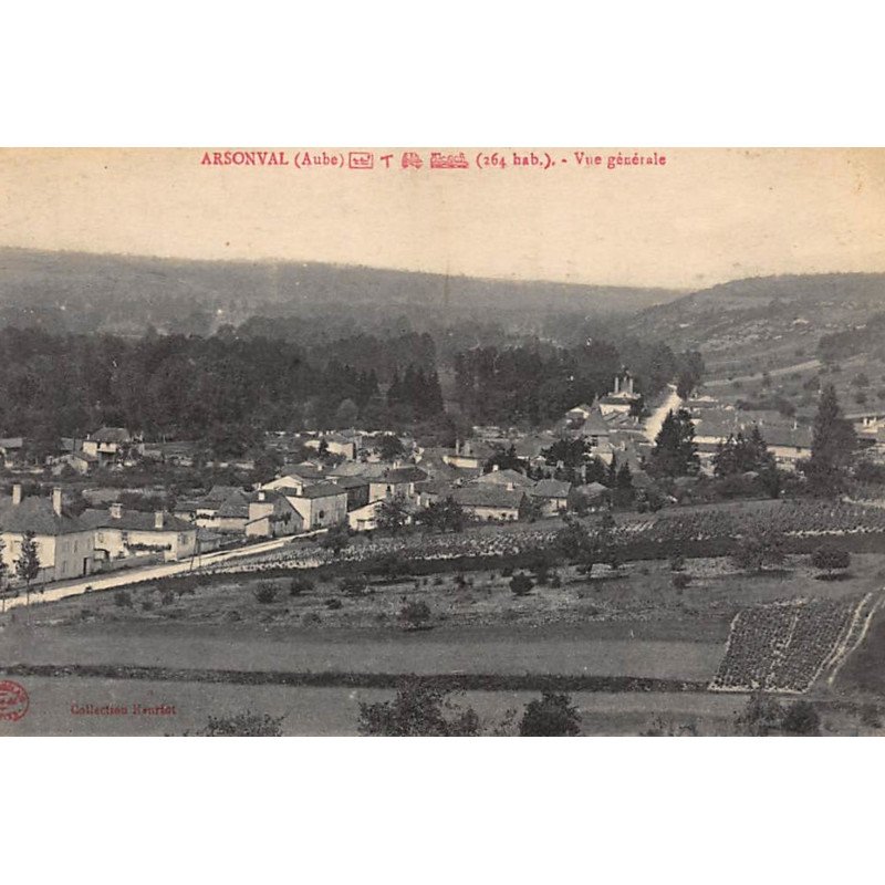 ARSONVAL : vue generale - tres bon etat