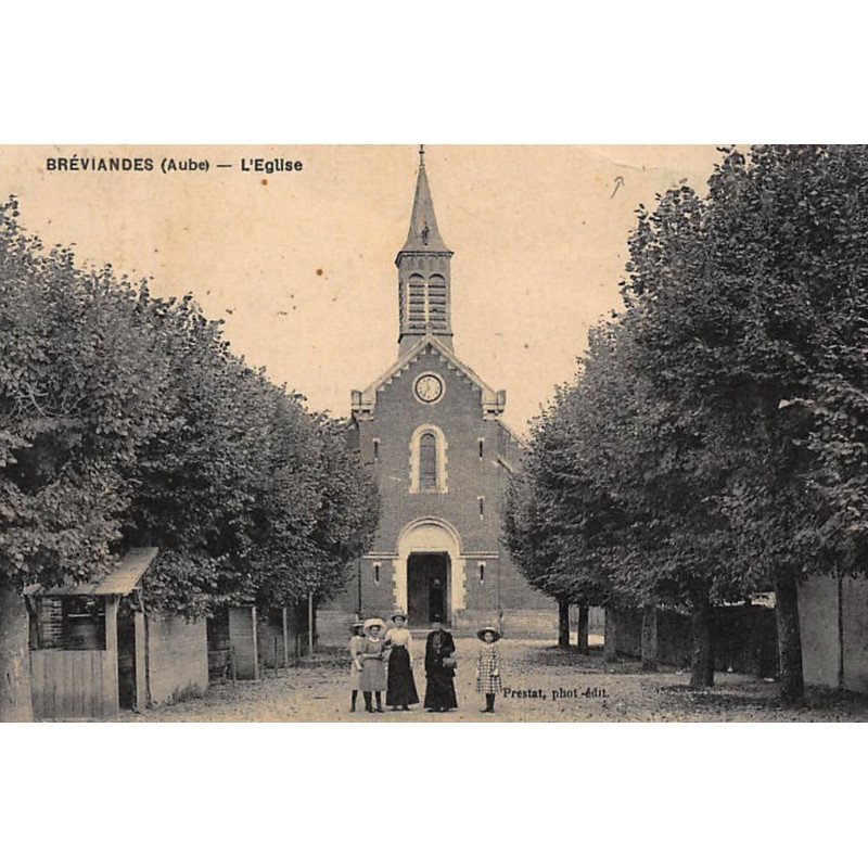 BREVIANDES : l'eglise - etat