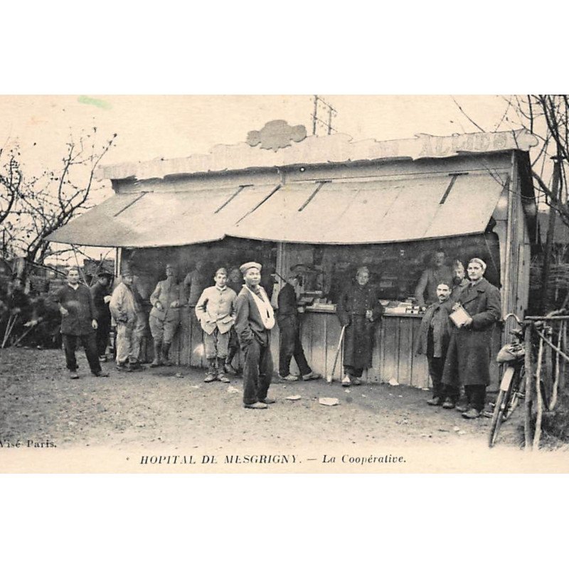 MESGRIGNY : hopital, la cooperative - etat
