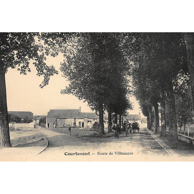 COURTAVANT : route de villenauxe - tres bon etat