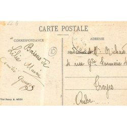 NEUVILLE-sur-SEINE : route nationale, le centre du pays - tres bon etat