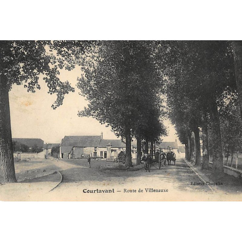 COURTAVENT : route de villenauxe - tres bon etat