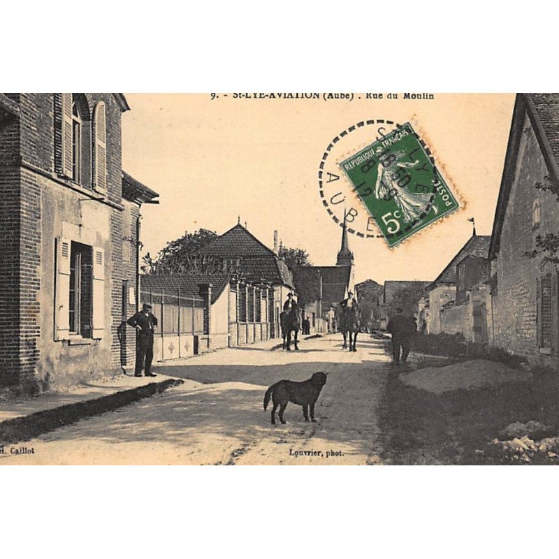 SAINT-LYE-AVIATION : rue du moulin - etat