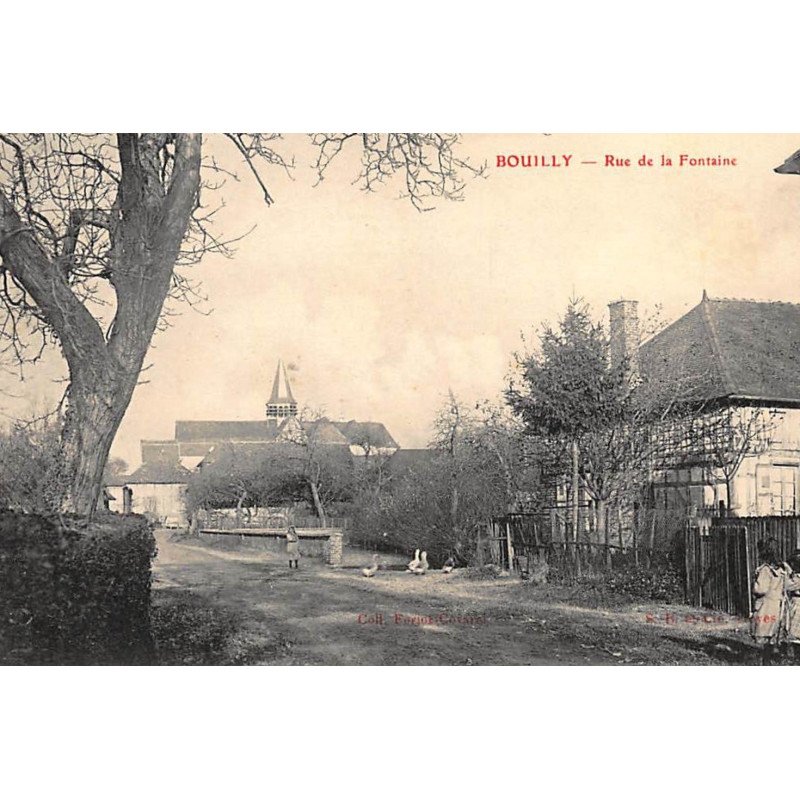 BOUILLY : rue de la fontaine - tres bon etat