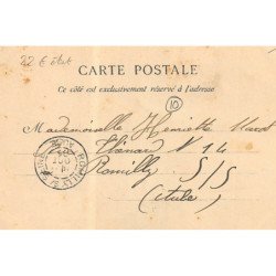 MARIGNY-le-CHATEL : la rue du bois - etat